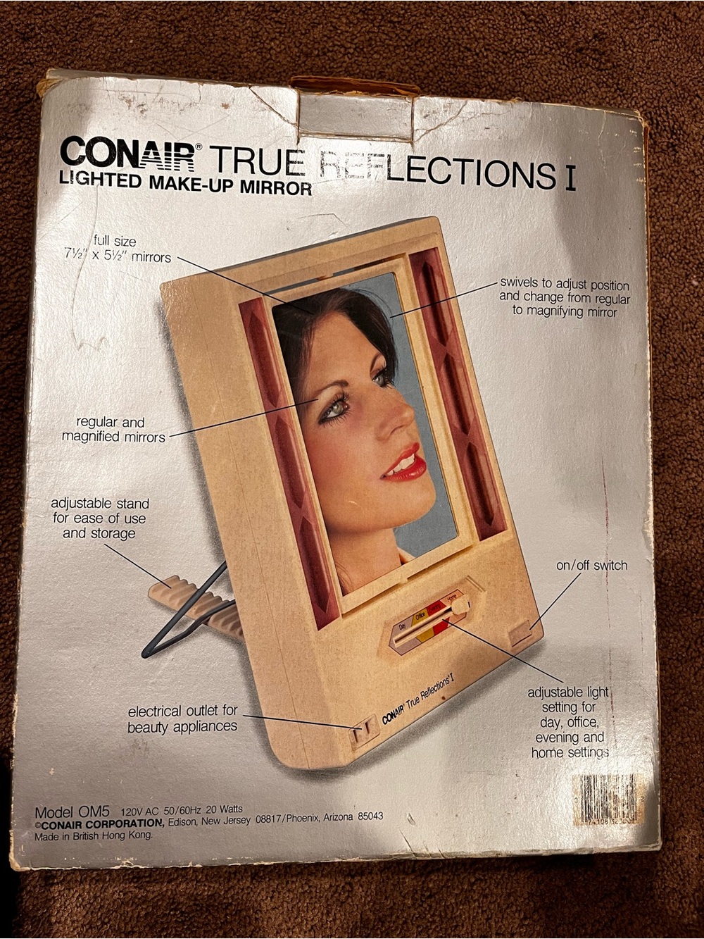Conair True Reflections I Lighted Makeup Mirror - Beige